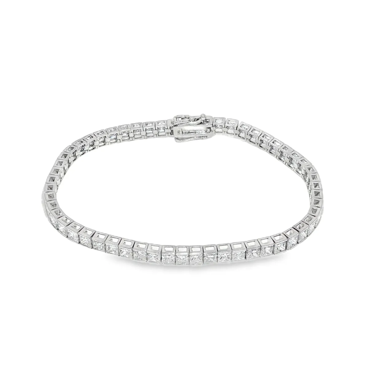 AHMED - MOON JEWELRY Box Set Diamond Tennis Bracelet 71095