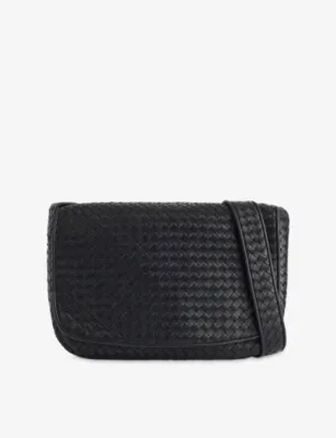 BOTTEGA VENETA Veneto Large Leather Messenger Bag