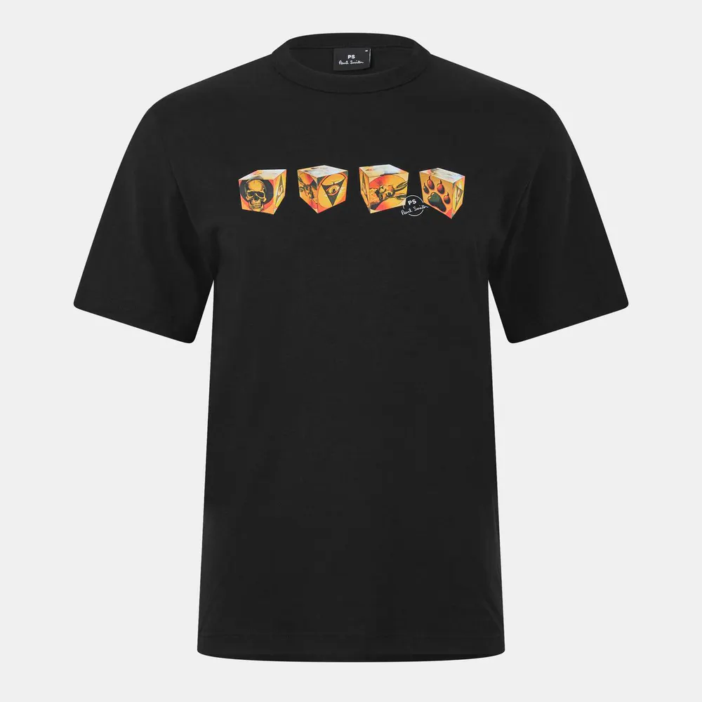PS Paul Smith Men's Cube Graphic T-Shirt