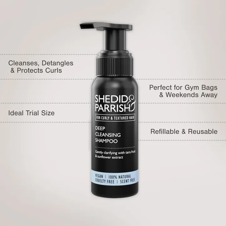 Shedid & Parrish Travel Gift set - Shampoo, Conditioner, Leave In, Serum, Curl Styler & Afro Butter detail 3