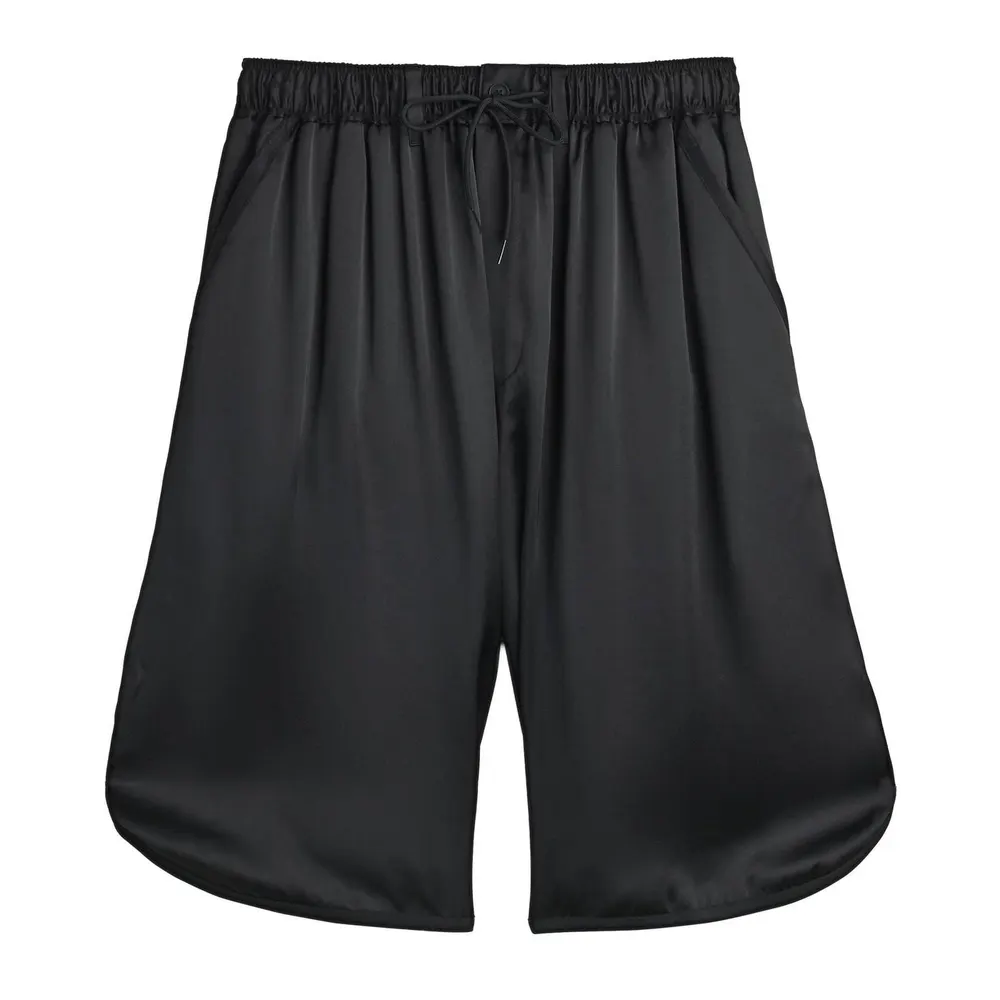 Y3 Liquid Logo Shorts in Black – Clothing