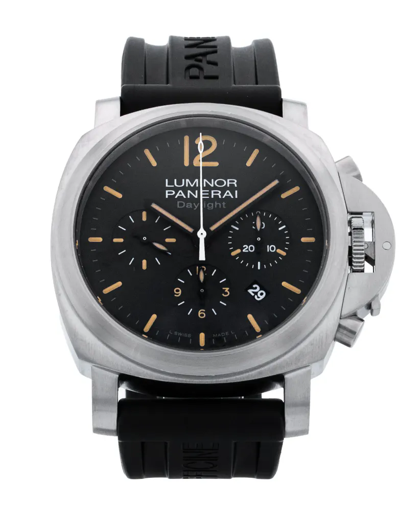 Panerai Luminor Chrono PAM00356 — 2011 — Very good in Black Baton – Pre-owned watches