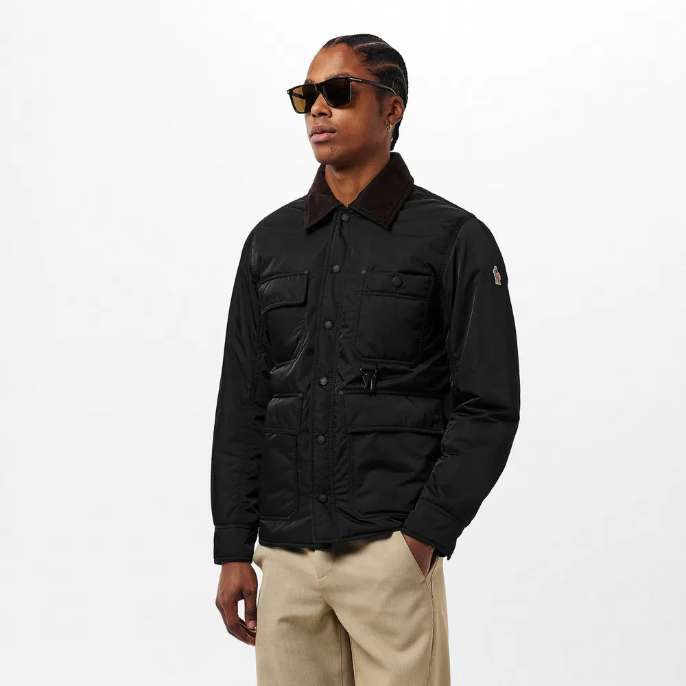 Moncler Grenoble Men's Lightweight Weather-Resistant Rain Anorak detail 3