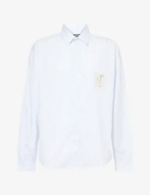 JACQUEMUS The Simon ML Stripe Cotton Shirt