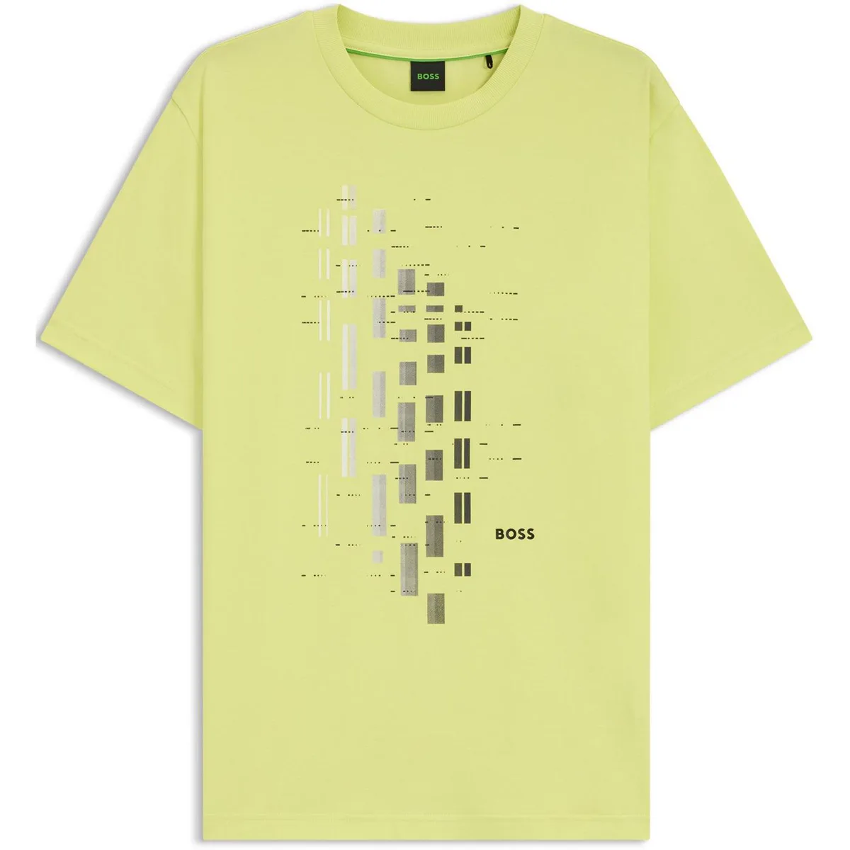 Boss Mens BOSS GREEN Performance Geo Print Short Sleeve T-Shirt