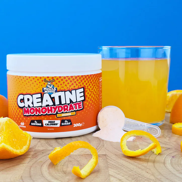 Muscle Moose Creatine Monohydrate - Orange Flavour 200g, additional product view 2