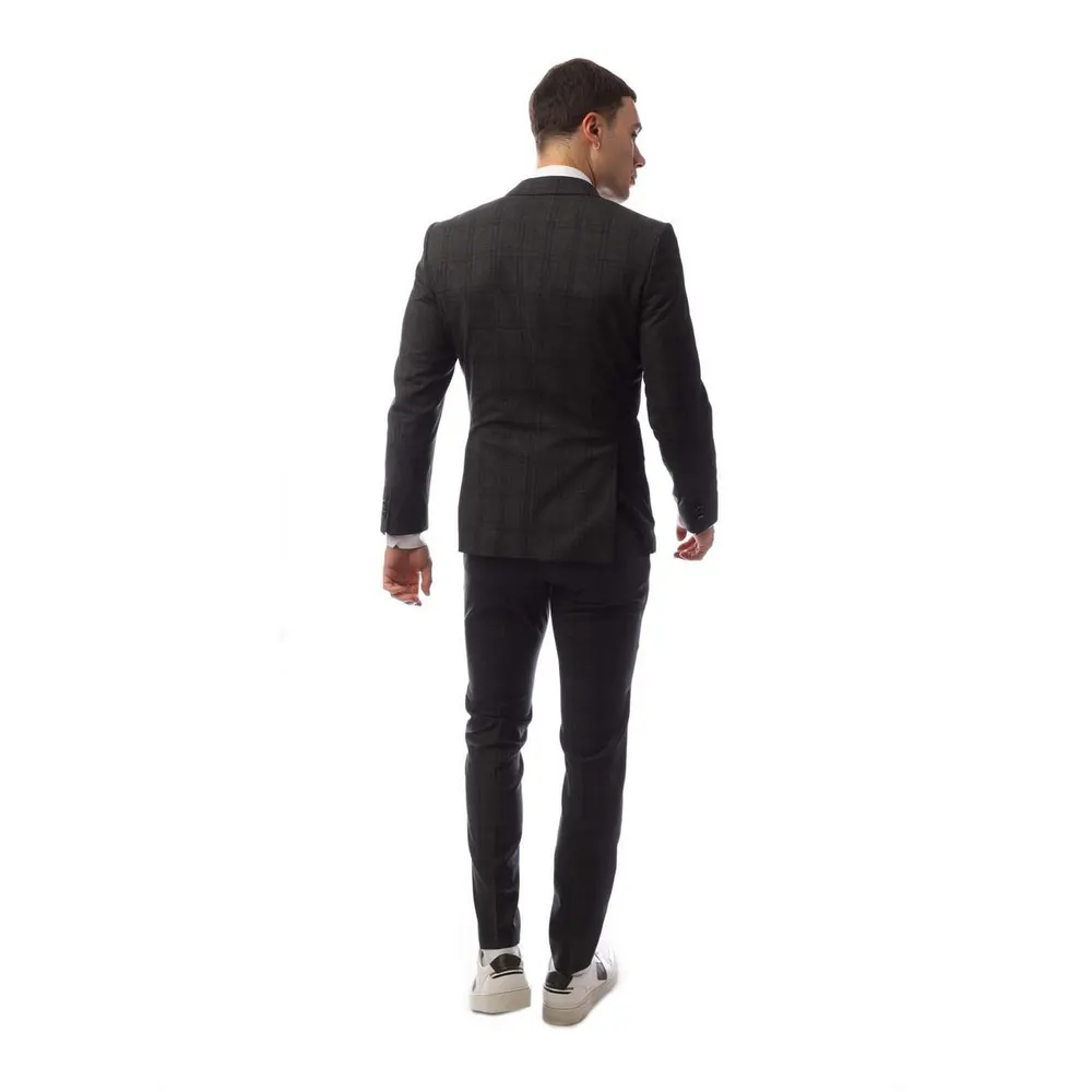 Boss Men's Structured Natural Stretch Streamlined Fit Suit detail 2