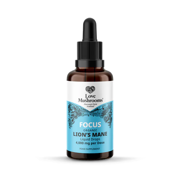 Love Mushrooms Organic Lion's Mane 4000mg Drops detail 2