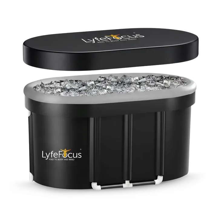 Lyfe Focus LyfeFocus Ice Bath 100cm Black Top – Active Nutrition > Sports Accessories > Fitness Equipment