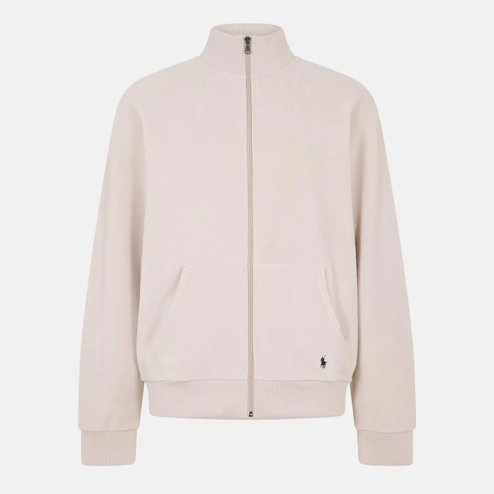 Polo Ralph Lauren Lounge Full-Zip Mock Neck Top