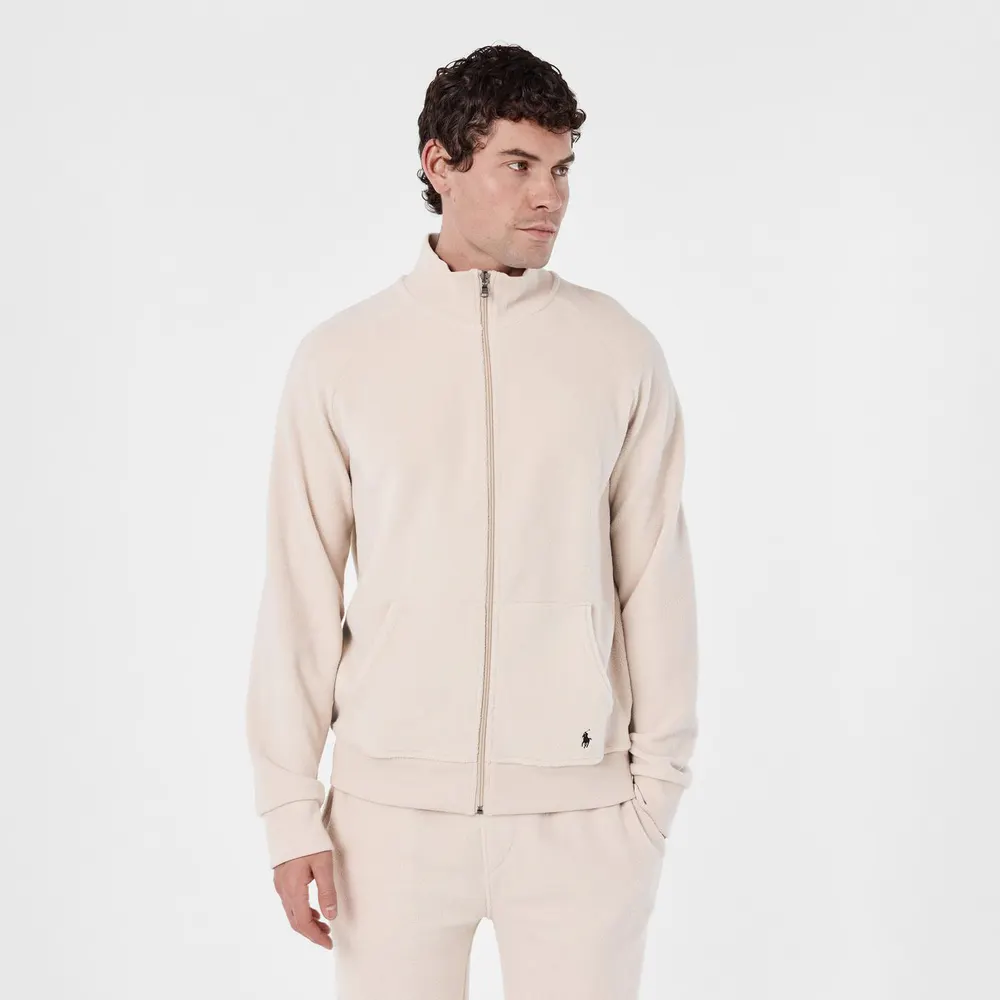 Polo Ralph Lauren Lounge Full-Zip Mock Neck Top detail 3