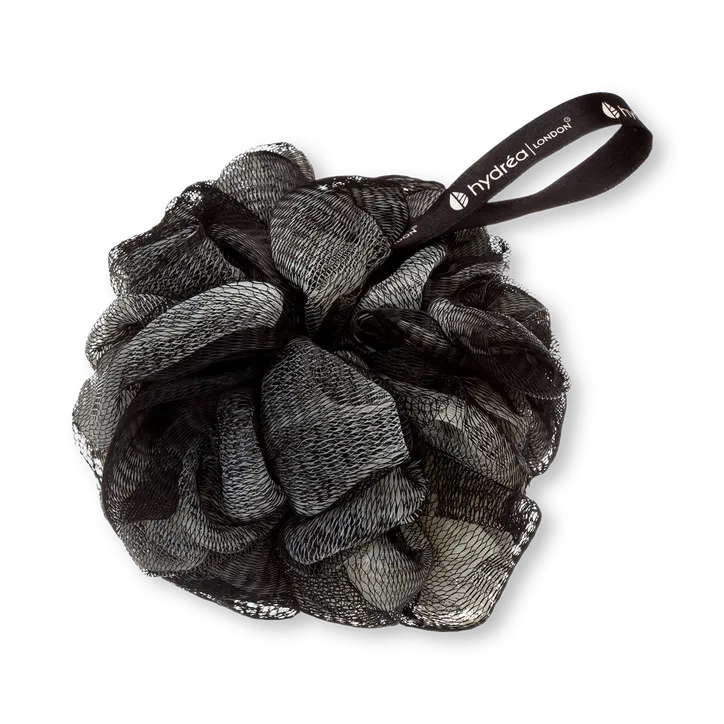 Hydréa London Luxury Bath Buffer - Pebble Black
