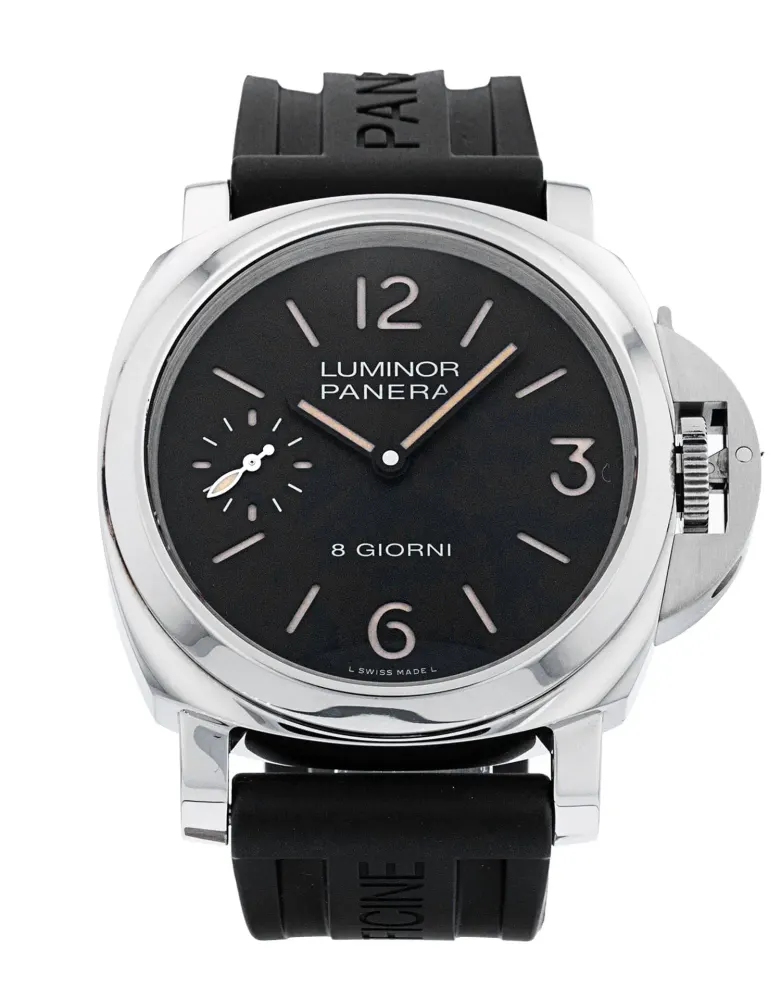 Panerai Luminor 8 Giorni PAM00915 — 2023 — Excellent in Black Quarter Arabic – Pre-owned watches