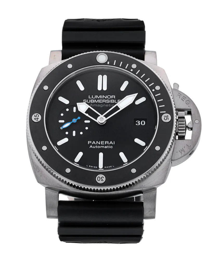 Panerai Submersible PAM01389 — 2018 — Very good in Black – Pre-owned watches