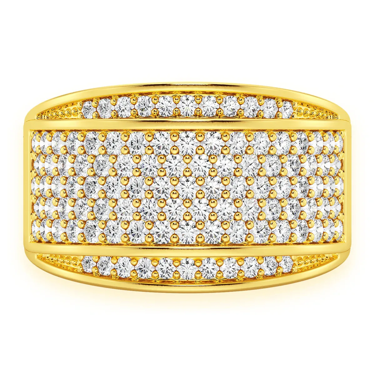 For Him Bandana Diamond Ring in Rose Gold / Lab Grown Diamond – Ring