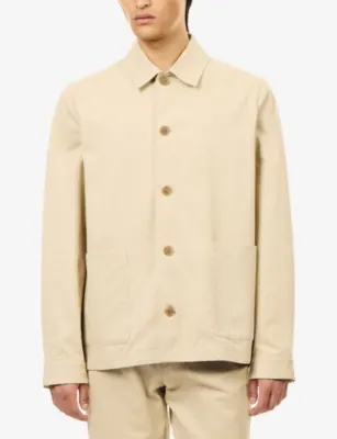 SUNSPEL Drill Chore Cotton Jacket detail 3