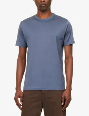 SUNSPEL Regular-Fit Crew-Neck Cotton T-Shirt detail 3