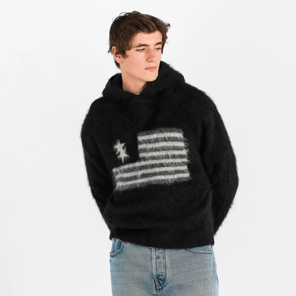 Cole Buxton Men's USA Over the Head Knitted Top detail 3
