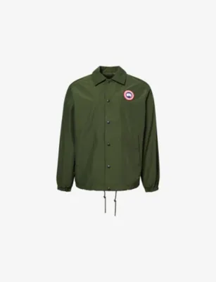 CANADA GOOSE Regency Brand-Badge Cotton-Blend Jacket