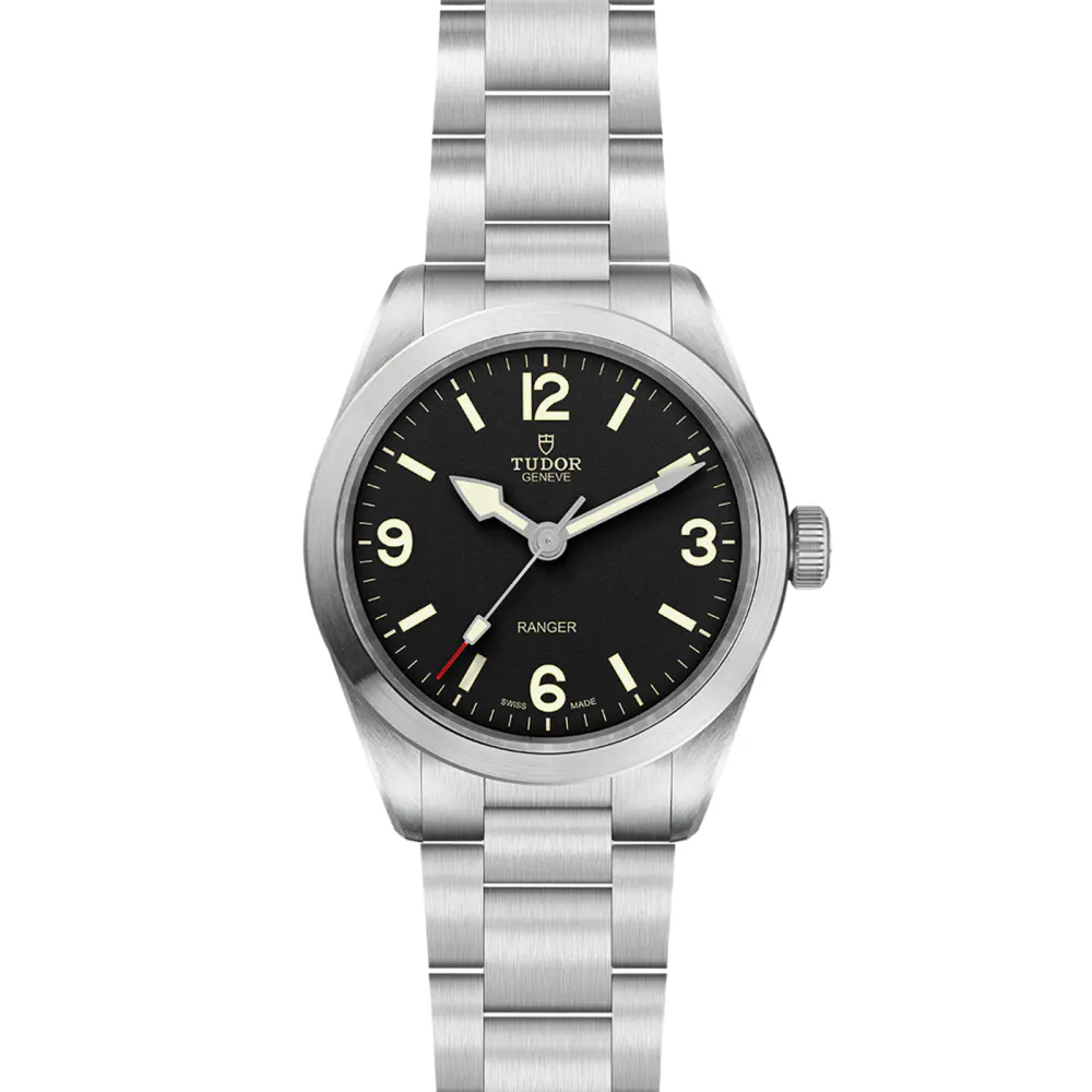Tudor Ranger 39mm Stainless Steel in Black, additional product view 2