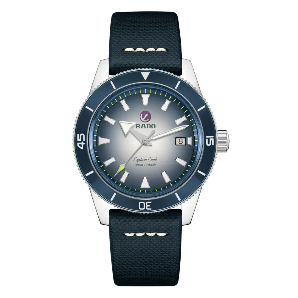 Rado Captain Cook Automatic 42mm Mens Watch in Blue, additional product view 2