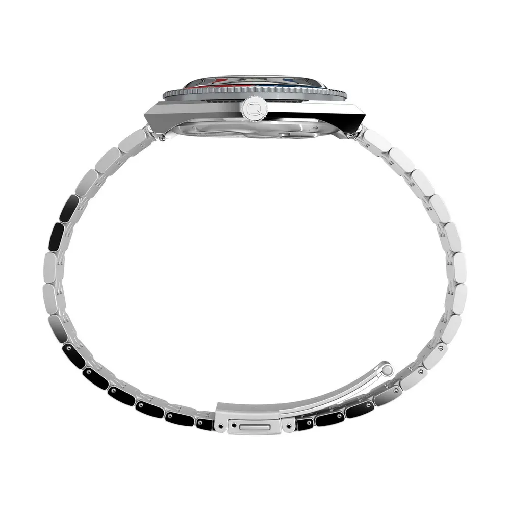 Timex Men's Peanuts Analogue Watch in Silver/Silver, additional product view 2