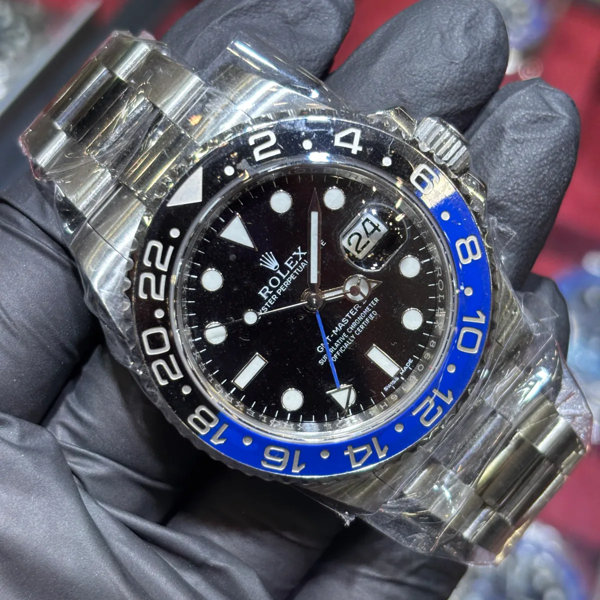 ANKUR - For Him WATCHES 2013 Rolex GMT-Master II 40mm | Oystersteel | "Batman" – Watch