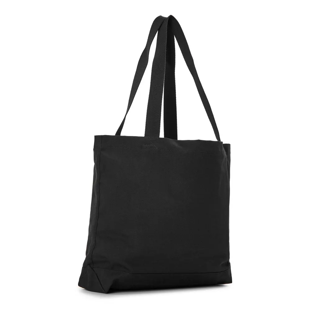 Maison Kitsune Men's Dressed Fox Tote Bag in Black, additional product view 2