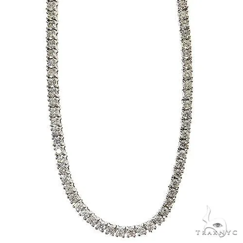AHMED - MOON JEWELRY 7 Pointer Diamond Tennis Chain 69078 in Rose – Chain