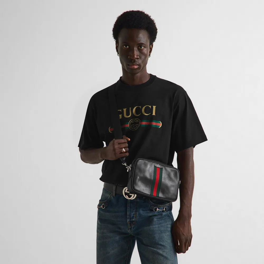 Gucci Men's Cross Body Bag detail 3