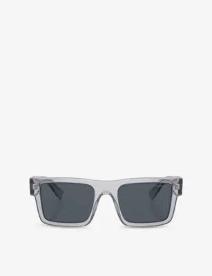 PRADA PR 19WS Square-Frame Acetate Sunglasses