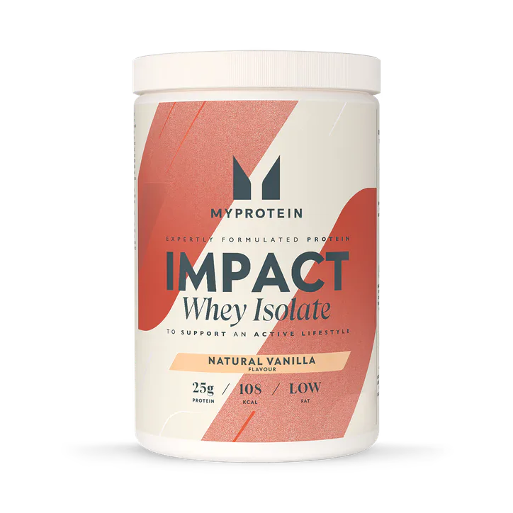 Myprotein Impact Whey Isolate Natural Vanilla 480g
