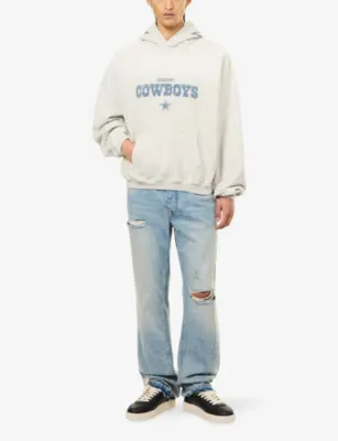 REPRESENT x NFL Dallas Cowboys Jersey Hoody detail 2