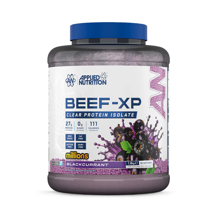 Applied Nutrition Beef XP Clear Protein Isolate millions Blackcurrant 1.8KG