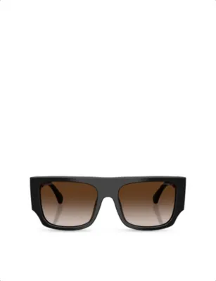 CHANEL CH5549 Square-Frame Acetate Sunglasses