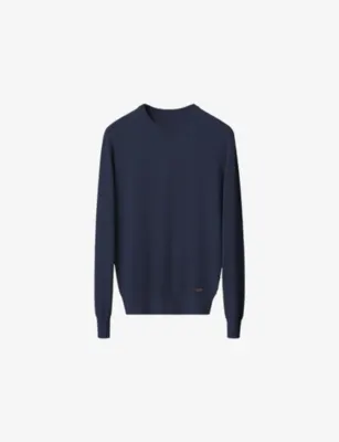 ETON Branded Crewneck Cotton-Knit Sweatshirt - Light grey - XXXXL