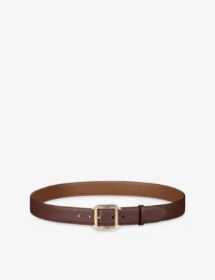 CARTIER Santos Reversible Leather Belt