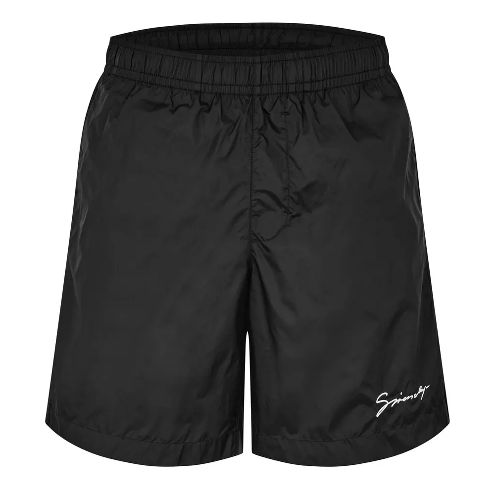 GIVENCHY Men's Quick Dry Swim Shorts in Black – Clothing