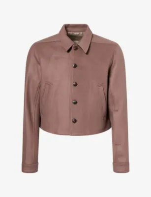 RICK OWENS Brad Boxy Wool Jacket