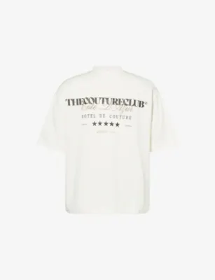 THE COUTURE CLUB Hotel De Couture Relaxed-Fit Cotton T-Shirt