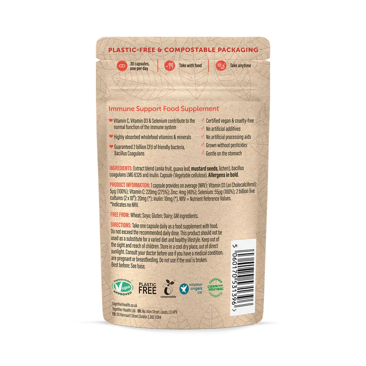Together Health Immune 30 x Capsules - Naturals detail 2
