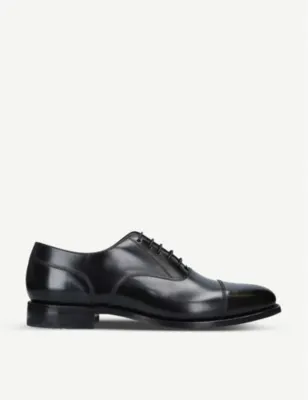 LOAKE 200B leather Oxford shoes - EUR 42.5 / 8.5 UK MEN in BLACK – Mens | Smart shoes | Oxford shoes