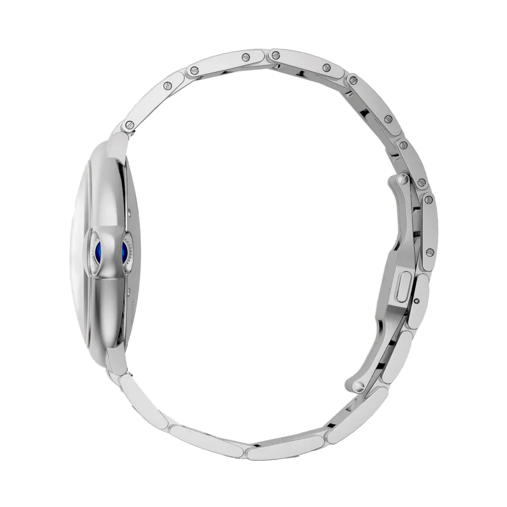 Cartier Ballon Bleu De Cartier Watch, 40mm, Mechanical Movement With Automatic Winding, Steel detail 2