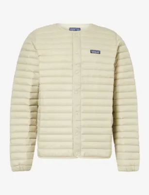 PATAGONIA Logo-Patch Crewneck Padded Jacket
