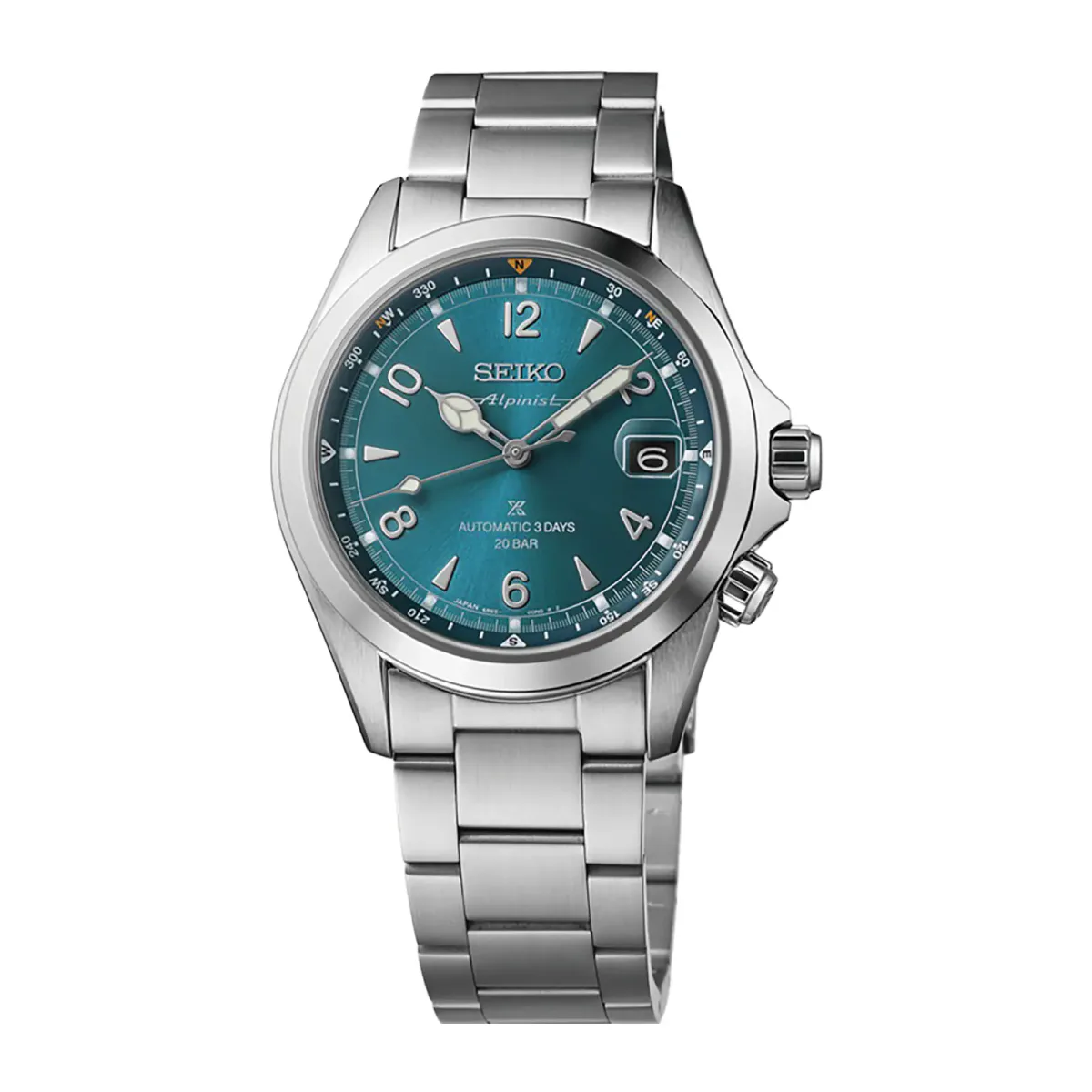 Seiko Prospex Alpinist Land 39.5mm Mens Watch Blue