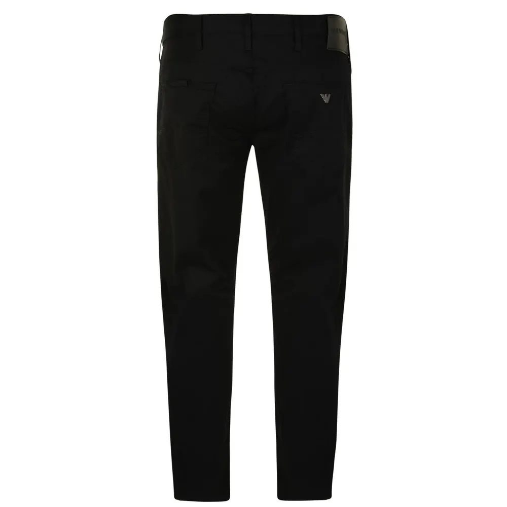Emporio Armani Men's Slim-Fit J06 Gabardine Jeans detail 2