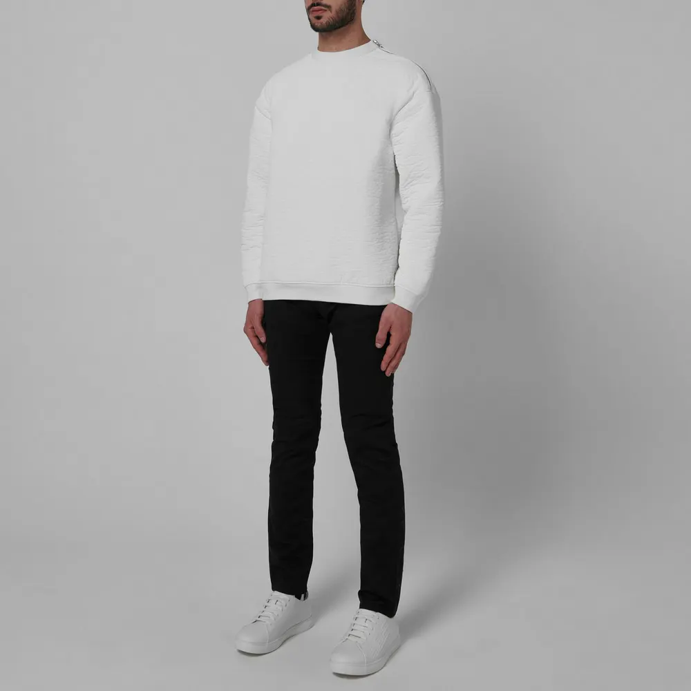 Emporio Armani Men's Slim-Fit J06 Gabardine Jeans detail 3