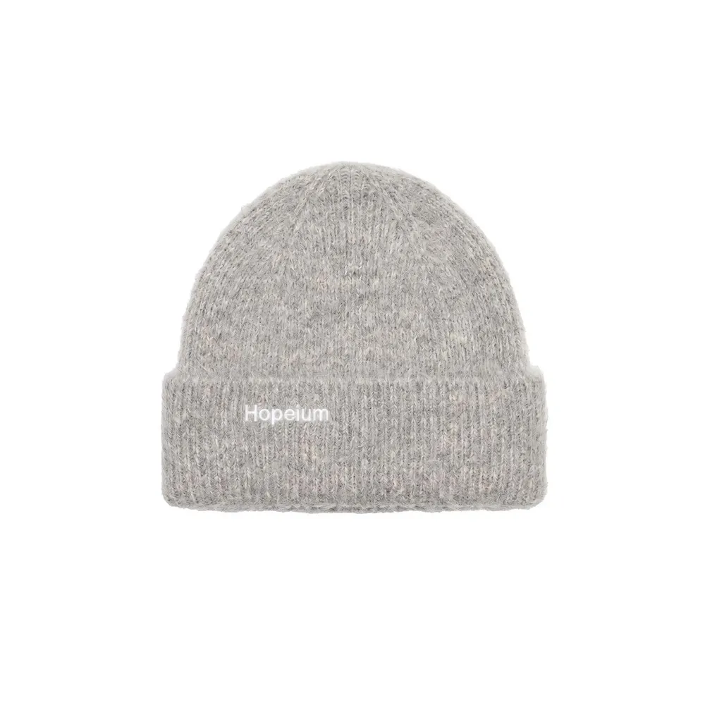 Hopeium Hopeium LG Beanie Sn64 in Grey Melange – Accessories