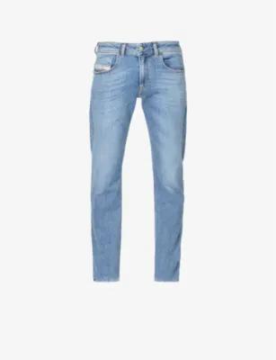 DIESEL 1979 Sleenker slim-fit stretch-denim jeans - Blue detail 2