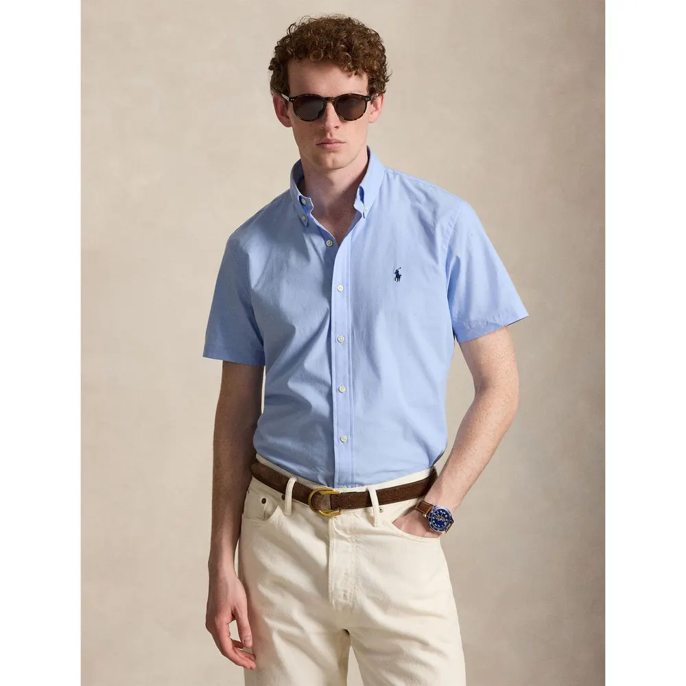 Polo Ralph Lauren Poplin Short Sleeve Shirt detail 2